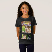 Vervang tekst en foto's door uw eigen t-shirt (Voorkant volledig)