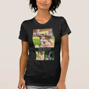 Vervang tekst en foto's door uw eigen t-shirt
