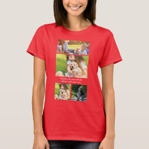 Vervang tekst en foto's door uw eigen t-shirt