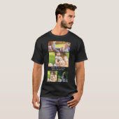 Vervang tekst en foto's door uw eigen t-shirt (Voorkant volledig)