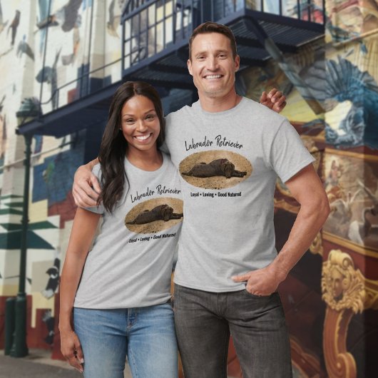 Vervangbare hondenfoto met gepersonaliseerde tekst t-shirt