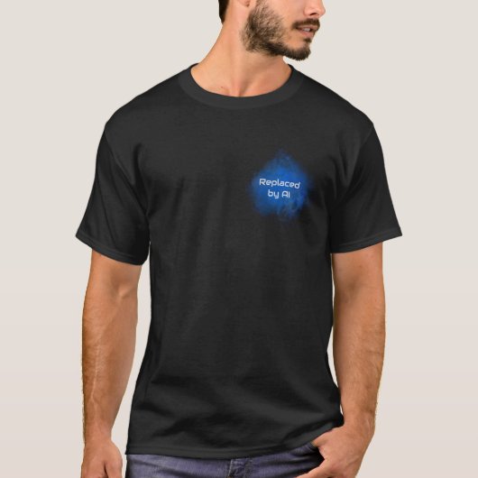 Vervangen door AI (pocketversie) T-shirt (Voorkant)