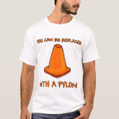 Vervangen met een pylon t-shirt (Voorkant)