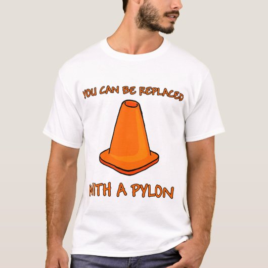 Vervangen met een pylon t-shirt (Voorkant)