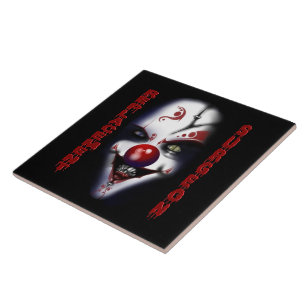 Vervangende chirurg - Boosaardige clown Tegeltje