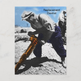 Vervangende Tandarts Briefkaart