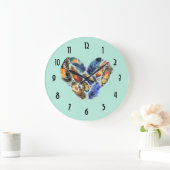 Vervangers in een ontwerp van de Waterverf van de Grote Klok (Huis)