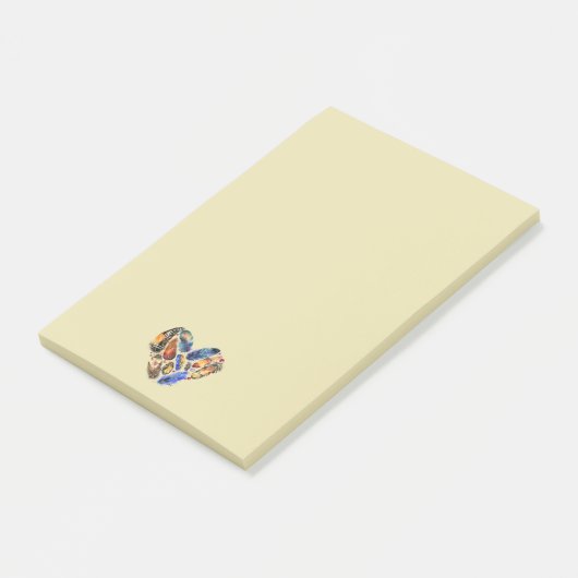 Vervangers in een ontwerp van de Waterverf van de  Post-it® Notes (Schuin)