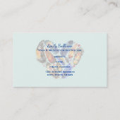 Vervangers in een ontwerp van de Waterverf van de  Visitekaartje (Achterkant)