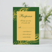 Vervangers op Emerald Green RSVP (Staand voorkant)