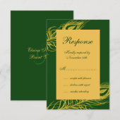 Vervangers op Emerald Green RSVP (Voorkant / Achterkant)