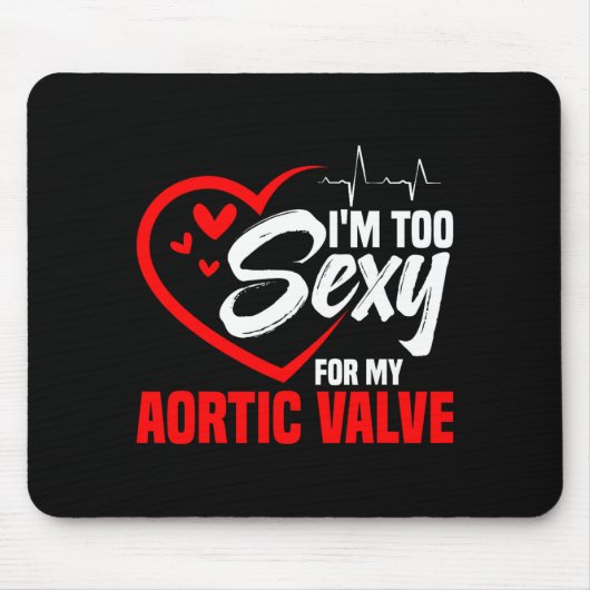 Vervanging Hartklepchirurgie Aortaklep Reconstruct Muismat (Voorkant)