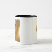 Vervanging knie. Röntgenfoto's, gekleurd, van een  Mok (Midden)