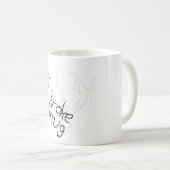 vervanging van gekraakte effecten koffiemok (Voorkant rechts)