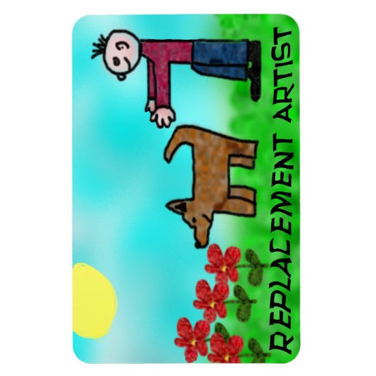 Vervangingsartiest Magneet (Verticaal)