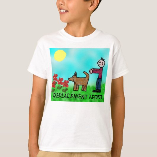 Vervangingsartiest T-shirt (Voorkant)