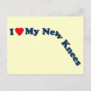 Vervangingscadeaus voor dubbele knie   Goed werk Briefkaart