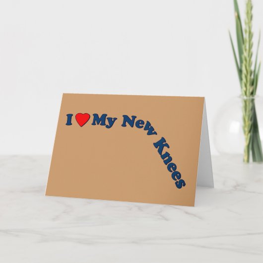 Vervangingscadeaus voor dubbele knie | Goed werk Kaart (Voorkant)
