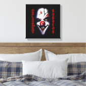 Vervangingschirurg - aambediende canvas afdruk (Insitu (Slaapkamer))