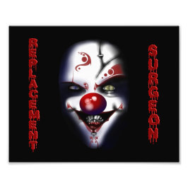 Vervangingschirurg - aambediende foto afdruk