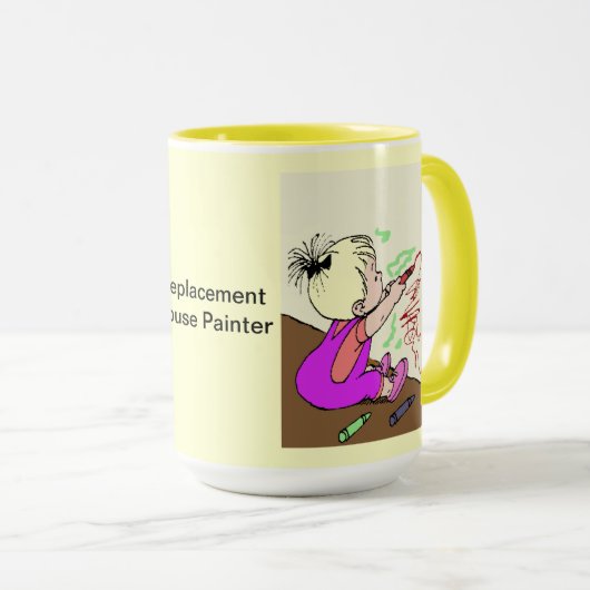 Vervangingshuisschilder Mok (Voorkant rechts)