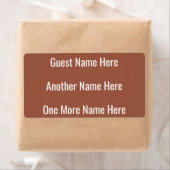 Vervangingsnaam voor Terracotta Sign Label Sticker (Insitu)