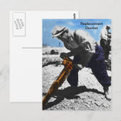 Vervangingssterst Briefkaart (Voorkant / Achterkant)