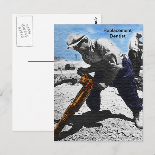 Vervangingssterst Briefkaart (Voorkant / Achterkant)