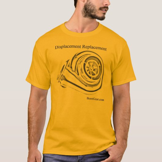 Vervangingsturbo-Shirt T-shirt (Voorkant)