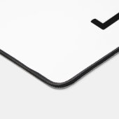 [ VERVANGT ] Groot Minimalistisch Typografisch Bur Bureaumat (Hoek)