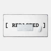 [ VERVANGT ] Groot Minimalistisch Typografisch Bur Bureaumat (Keyboard & Muis)