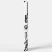 Vervederde Indiase krijger meisje Case-Mate iPhone Case (Achterkant / Rechts)