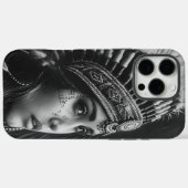 Vervederde krijger meisje in een mystieke rijk Case-Mate iPhone case (Achterkant (horizontaal))