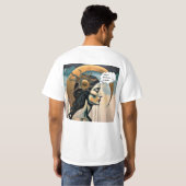 Verveeld tot in de dood t-shirt (Achterkant volledig)