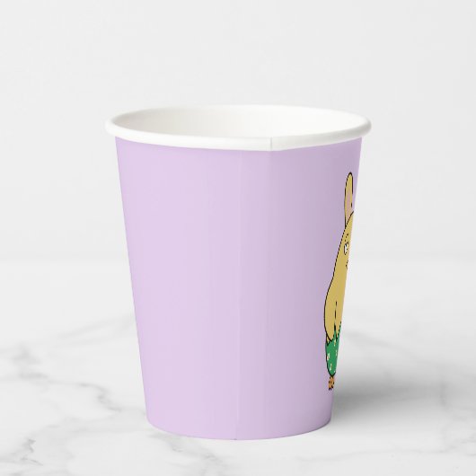 Verveelde Bunny Chick 02 Papieren Bekers (Rechts)