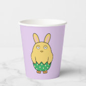 Verveelde Bunny Chick 02 Papieren Bekers (Voorkant)