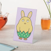 Verveelde Bunny Chick 02 Reclamebord Met Voetstuk (Insitu)