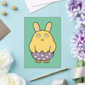 Verveelde Bunny Chick 03 Acryl Uitnodigingen (Insitu (Huwelijk))