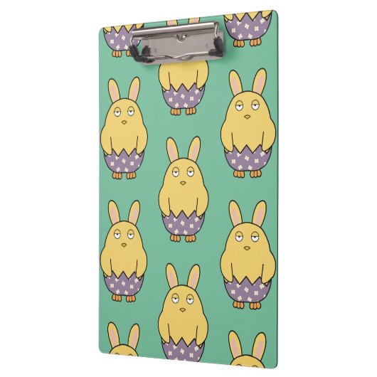 Verveelde Bunny Chick 03 Klembord (Links)