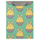 Verveelde Bunny Chick 03 Klembord (Voorkant)