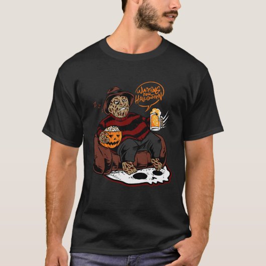 verveelde krueger t-shirt (Voorkant)