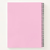 Vervelde Roze Notitieboek (Achterkant)