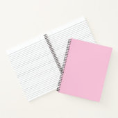 Vervelde Roze Notitieboek (Binnen)