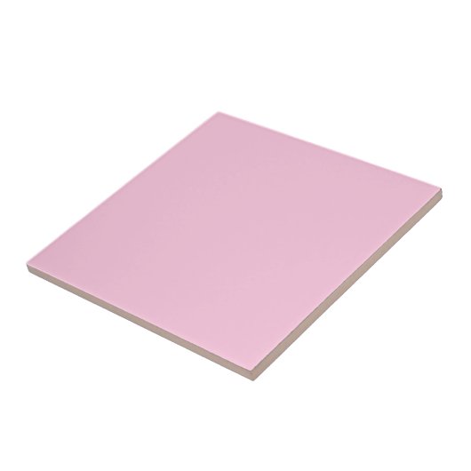 Vervelde Roze Tegeltje (Zijkant)