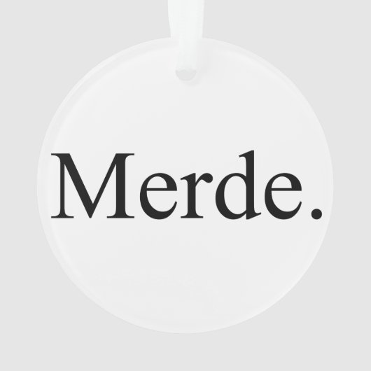 Vervelde versiering voor balletdansers - succes ornament (achterkant)