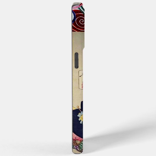 VERVELEND, JAPANSE VROUW MET WITTE KAT Case-Mate iPhone CASE (Achterkant / Rechts)