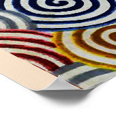 VERVELEND, JAPANSE VROUW MET WITTE KAT POSTER (Hoek)