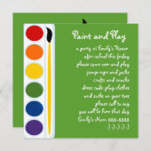 Verven en Borstels Kaart (Voorkant / Achterkant)