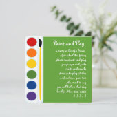 Verven en Borstels Kaart (Staand voorkant)