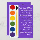 Verven en Borstels Kaart (Voorkant / Achterkant)